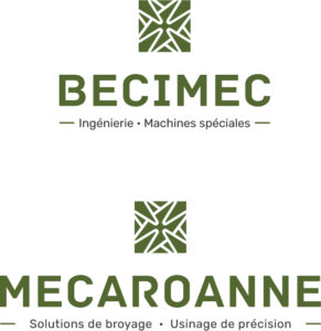 Logos BECIMEC et MECAROANNE